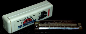 M. HOHNER - BIG RIVER HARP - CASED - Key of C - 10 Holes Blues, Rock, Folk VG+ - Picture 1 of 1