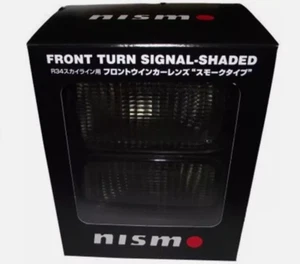 NISSAN Genuine NISMO Smoke Type Front Winker Skyline GT-R BNR34 26130-RNR45 - Picture 1 of 2