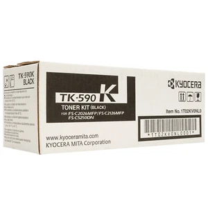 Original Kyocera Toner schwarz TK-590k 1T02KV0NL0 neu A-Ware - Photo 1/1