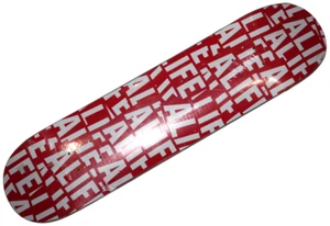 Tabla de skate Alife NYC roja blanca con estampado de logotipo estilo nuevo sellado Supreme - Imagen 1 de 18