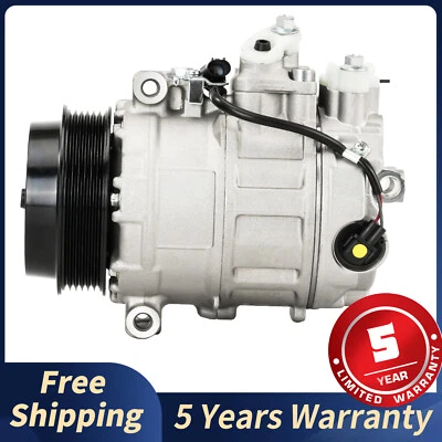 AC A/C Compressor For Mercedes-Benz C230 2001-2012 E350 CLK350 SLK350 ML350 Foto 1 de 4