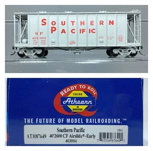 HO Athearn ATH87649 40' 2600 CF Airslide Early Southern Pacific SP 403004 - Picture 1 of 9