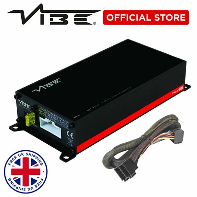 Car Amplifier Plug & Play 520 Watts Max 4 Channel Powerbox65.4 Car Van Amplifier - Image 1 of 4