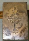 Antique 1911 Long Beach Ca Knights Templar 5 And Lb Steel Stamping Die  Mc Lilley