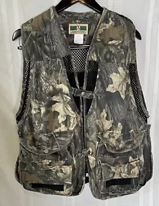 Game Winner Camo Bird Duck Hunting Camo Mesh Vest Full Zip Sz S/M - Picture 1 of 4