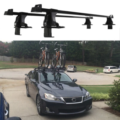 Portaequipajes de techo superior barra transversal 54" aluminio + bloqueo para LEXUS ES300 ES350 Foto 1 de 4