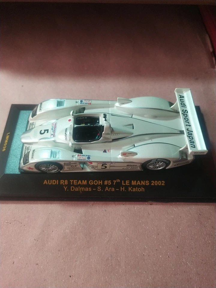 IXO MODELS AUDI R8 TEAM GOH #5 LE MANS 2002 SCALA 1/43  - Immagine 1 di 4