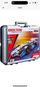 Erector Set Meccano Race Car 27-in-1 Robotics Kit 19205 Motorized NEW Torn Label - Picture 1 of 9