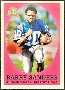 1996 Topps 40th Anniversary BARRY SANDERS #3 NFL Detroit Lions NM-MT or Better - Picture 1 of 2