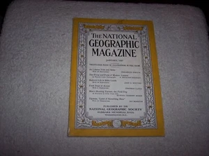 NATIONAL GEOGRAPHIC MAGAZINE--JANUARY 1937 #5 - Imagen 1 de 4