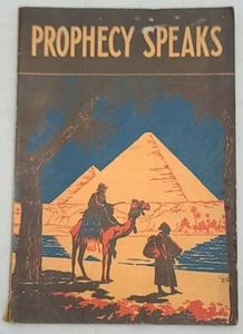 Prophecy Speaks Dissolving Doubts, Earle Albert Rowell, Original 1933  - Imagen 1 de 3