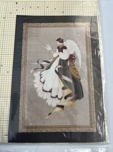 ANGEL OF GRACE Lavender & Lace Victorian Designs Counted Cross Stitch Pattern - Picture 1 of 6