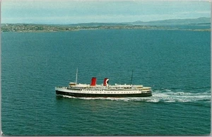 60er Jahre Victoria B.C. Kanada Postkarte Kanadischer Pazifikdampfer PRINZESSIN MARGUERITE - Bild 1 von 2