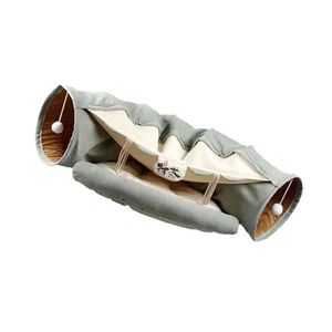  Funny Cat Tunnel Toys Channel Rolling Nest Tubes Crinkle Kitten Toys Puppy - Picture 1 of 11