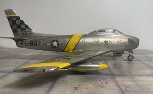 Built 1:48 F-86F Sabrejet Fighter USAF Korean War *READ* - Picture 1 of 15