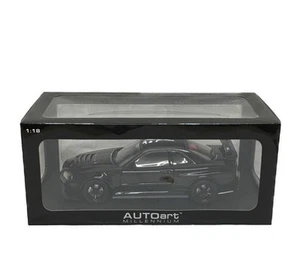 AUTOart 1/18 Nismo R34 GT-R Z-tune Black Pearl Diecast Model BNR34 JDM Used - Picture 1 of 16