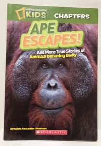 Ape Escapes! And More True Stories - National Geographic Kids - VGC | Free Post - Picture 1 of 6