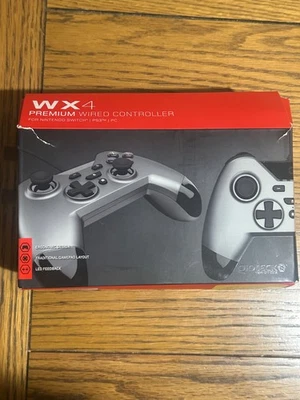 Gioteck WX4 Wired Controller Black and Grey - Image 1 of 4