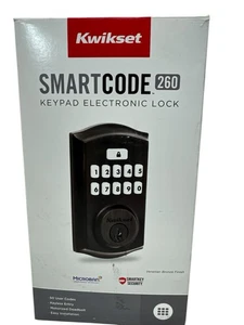 Kwikset SmartCode 260 Tastatur Elektronikschloss Riegel gleichschließend 992600-003 (OB) - Bild 1 von 11