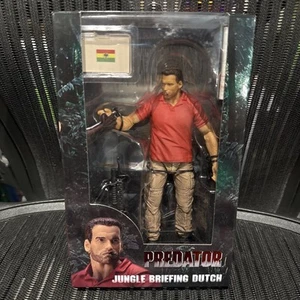 Auténtica figura holandesa de 7" Predator 30th Jungle Briefing NECA SDCC 2017 exclusiva - Imagen 1 de 15