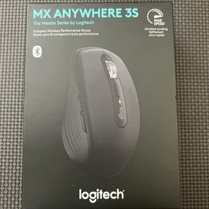 Logitech MX Anywhere 3S Wireless Mouse Bluetooth Windows MacOS iPadOS Android - Picture 1 of 2