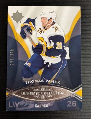 2008-09 Ultimate Collection Thomas Vanek 291/299 Nashville Predators  - Image 1 of 2