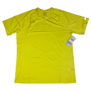 Asics Shirt Mens Small Everyday III Short Sleeve Athletic Tee Neon NWT MR2141-78 - Picture 1 of 7