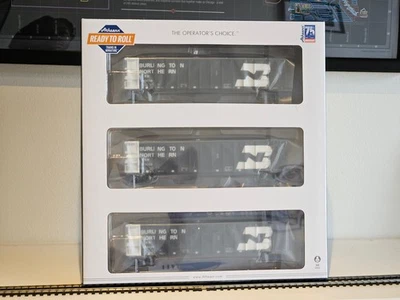 HO Athearn Burlington Northern 50' Thrall High-Side Coal Gondolas w/ Load 3 Pack - Image 1 of 4