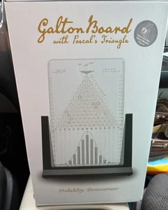 Galton Board Pascal’s Triangle Probability Demonstrator STEM Stock Market Clip - Picture 1 of 6