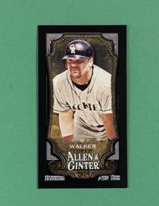2024 Topps Allen & Ginter Larry Walker Mini Black Border #326 - Picture 1 of 2