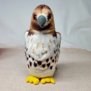Red Tailed Hawk 7" Wild Republic Plush Stuffed Animal Raptor Bird of Prey Works - Picture 1 of 7