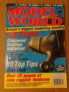 RC MODEL WORLD APRIL 2000 ISSUE with plans RE-2000 WW2 fighter & May Fly - Picture 1 of 4