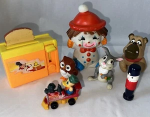 Mixed Lot of Vintage Toys 70’s-80’s Disney Avon McDonalds Tomy Used - Picture 1 of 12