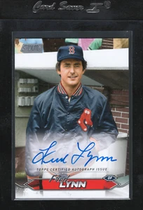2024 Topps Stadium Club Autograph Fred Lynn Auto Boston Red Sox #SCBA-FL - Picture 1 of 2
