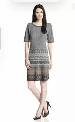 Vestido a Rayas Pendleton Mission 100% Lana Merino Talla Mediana AGOTADO EN TODAS PARTES Foto 1 de 4