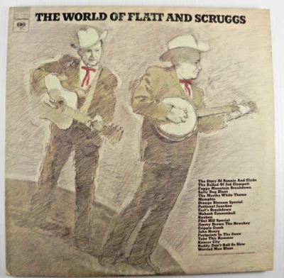 Flatt & Scruggs – The World Of Flatt And Scruggs 2xLP/Gatefold 1972 Columbia EX - Image 1 of 4