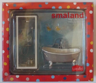 1/16 Smaland Bathroom Set (with Tub & Shower) Lundby #2053 Factory Sealed MISB - Image 1 of 4