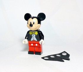 NEW LEGO Mickey Mouse - Black Tuxedo minifigure -  71040 Disney Castle - dis019