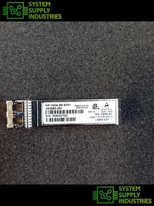 HP 10Gb SR SFP+850nm GBIC Optical Transceiver P/N 456096-001 - Picture 1 of 2