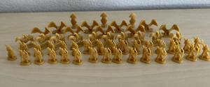 Risk Lord of the Rings Game Replacement Pieces GOLD - Picture 1 of 3