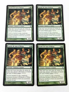 MTG Magic: Playset (4x) Guard Night D' Okina Nightwatch Liberators VF EXC - Picture 1 of 2