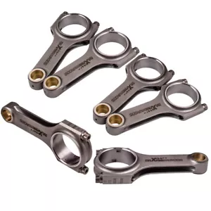 6pcs Connecting Rod Rods for BMW M50 M52 B25 TU 24V Conrod Bielle ARP2000 140mm - Picture 1 of 12