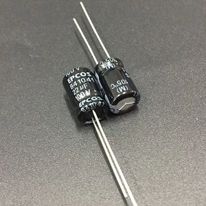 20pcs 100V 22uF 100V EPCOS B41041 8x11.5mm Low Impedance capacitor - Bild 1 von 2