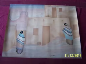 DIANA MARTIN Southwestern Art Hand signed poster by a GORHAN Prodigy! - Picture 1 of 7