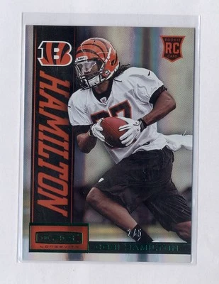 COBI HAMILTON 2013 ROOKIES & STARS RC EMERALD HOLOFOIL #3/5 BENGALS - Image 1 of 2