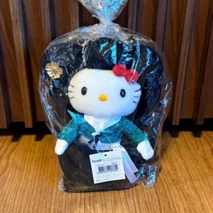 Hello Kitty Sanrio Korean Limited Hanbok Kitty Plush Stuffed Toy Korea From JPN - Picture 1 of 1