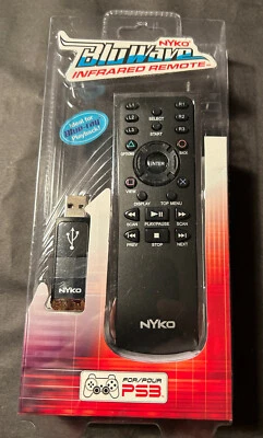 NYKO Bluwave Infrared Remote Control for Playstation 3 (PS3) Blu ray Sealed. - Image 1 of 3