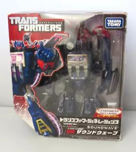 Transfomers Soundwave w/ Laserbeak TG-13 Generations Japan Voyager MIB Complete - Picture 1 of 8