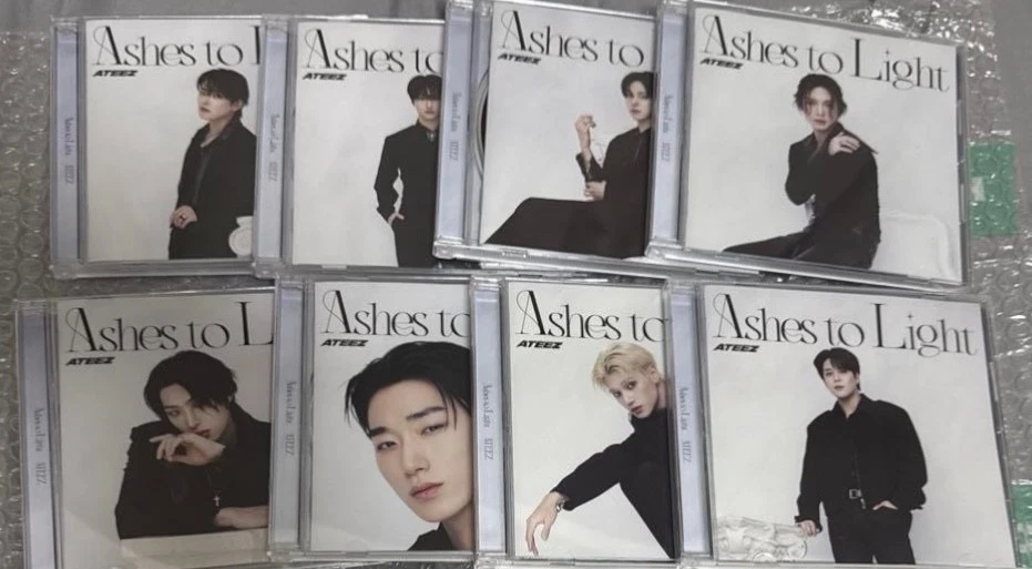 Ateez Ashes to Light Official Japan Digipack Album CD - Image 1 of 1