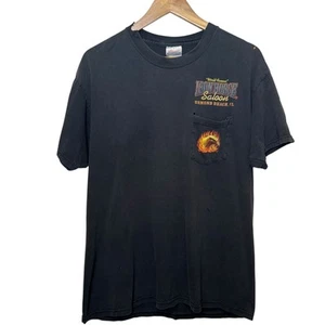 Vintage Iron Horse Saloon Size Large Pocket T-Shirt Daytona Bike Week 2004 - Picture 1 of 8